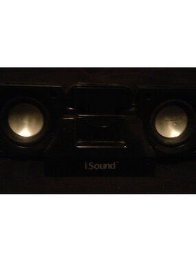 dreamGEAR i.Sound 2X Plus High Quality Portable Speaker System Black